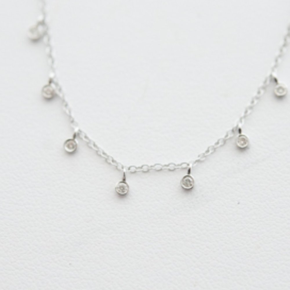 NWT Meira T Diamond Necklace